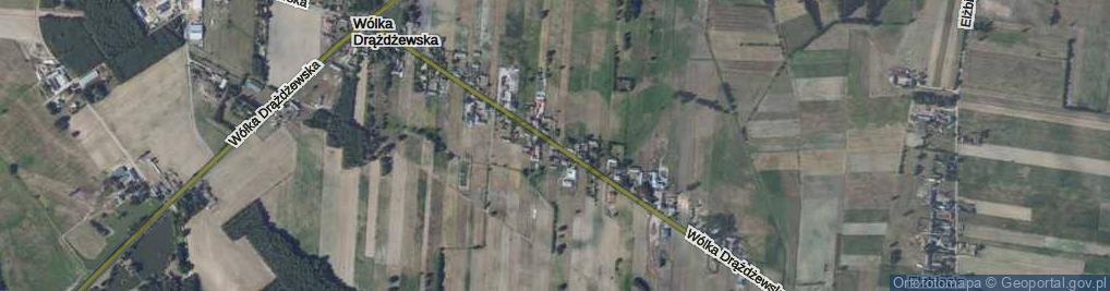 Zdjęcie satelitarne Wólka Drążdżewska ul.